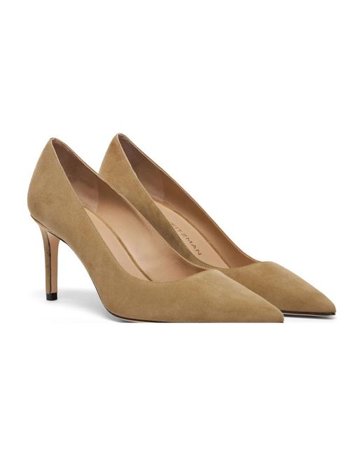 Stuart Weitzman Metallic Pumps