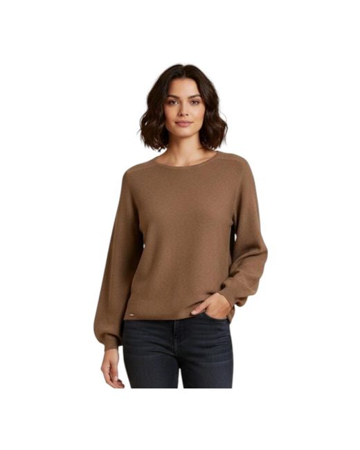Cinque Ciellas Fijngebreide Pullover in het Green