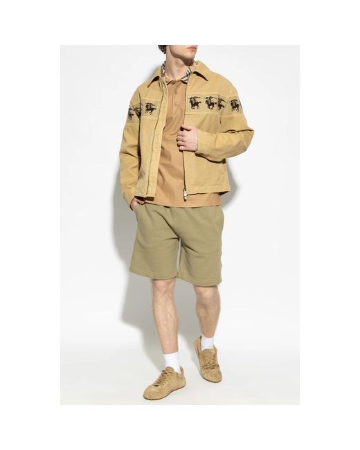 Light Jackets Burberry de hombre de color Natural