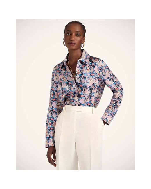 LaDoubleJ Overhemden ,Veelkleurig ,Blouses & Shirts in het Blue