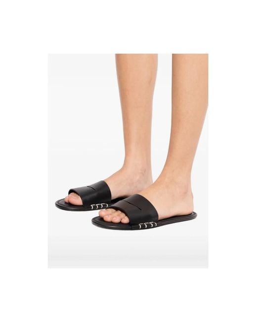 J.W. Anderson Black Sliders
