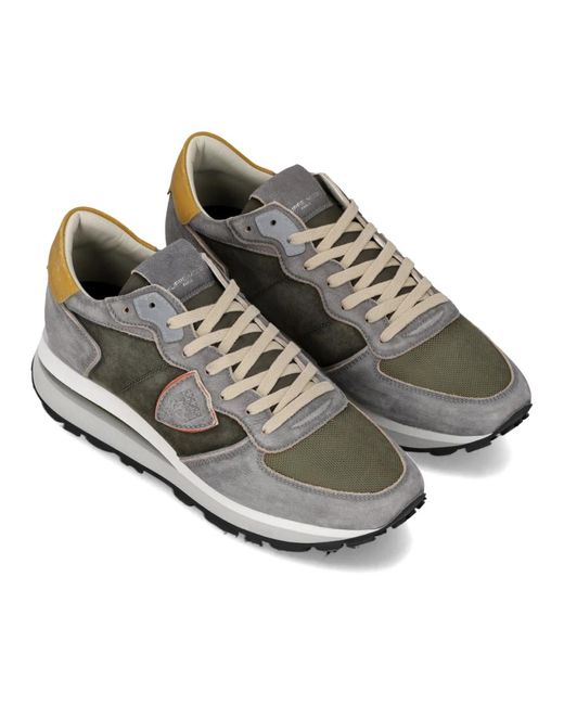 Philippe Model Gray Sneakers for men