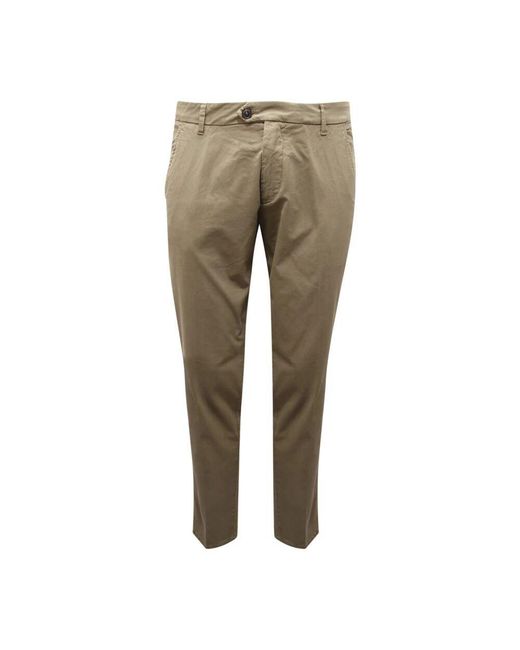 Roy Rogers Slim Fit Army Stretch Hose in Natural für Herren