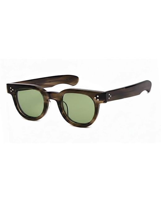 JULIUS TART Green Sunglasses