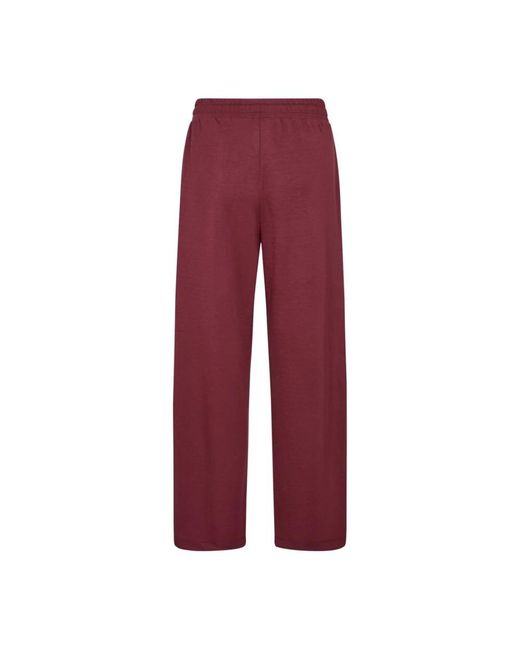 Soya Concept Red Rote Bequeme Lockere Hose