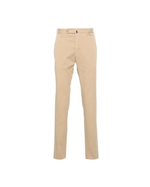 Incotex Natural Slim-Fit Trousers for men
