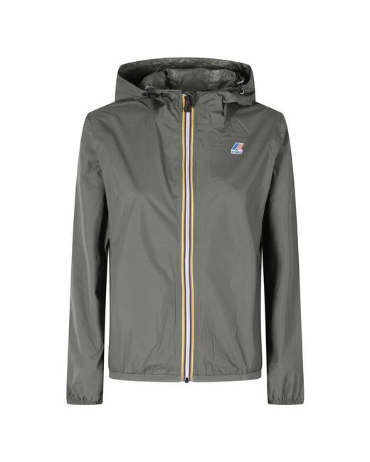 K-Way Gray Light Jackets