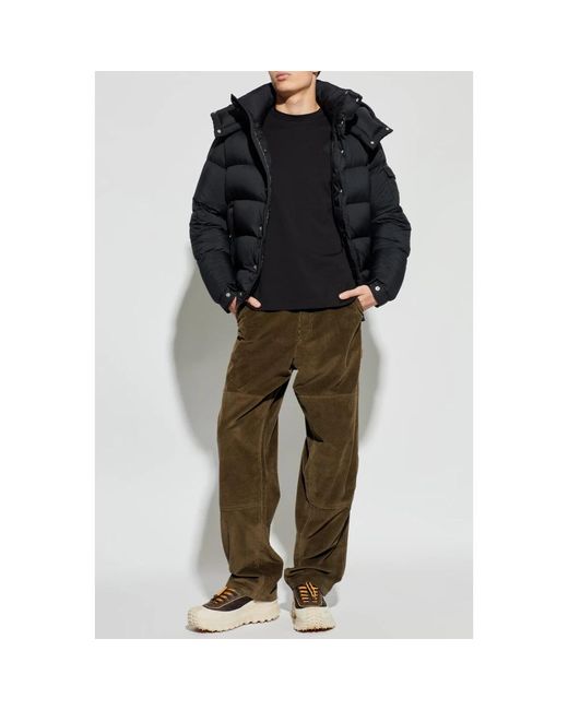 Down Jackets di Moncler in Black da Uomo