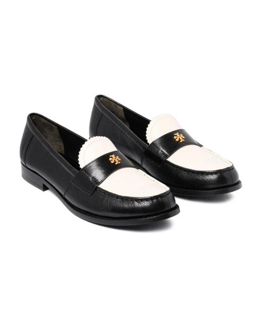 Tory Burch Black Loafers