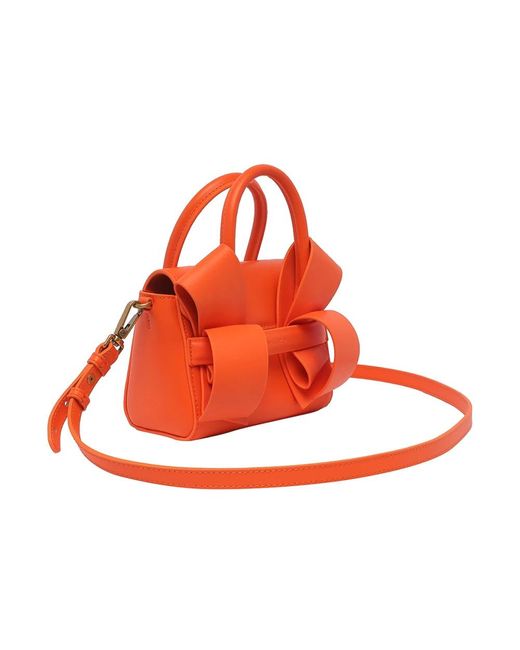 Pinko Orange Handbags