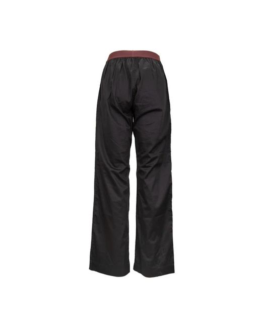 DSquared² Black Wide Trousers