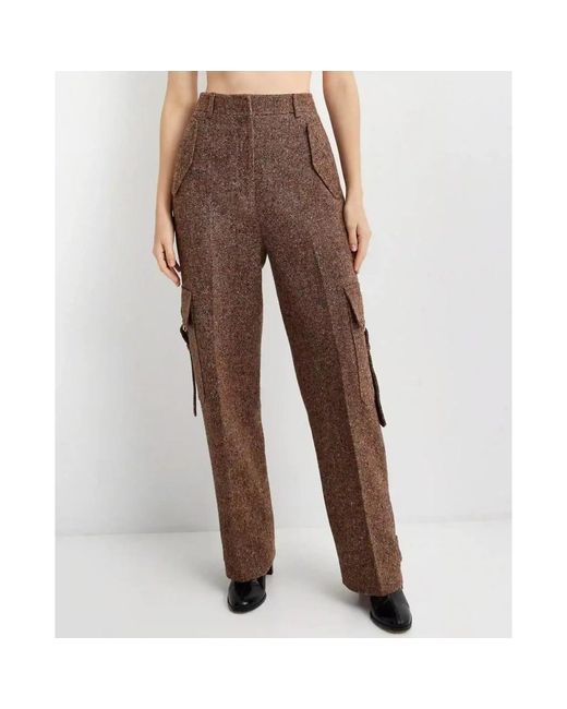 Zimmermann Brown Straight Trousers
