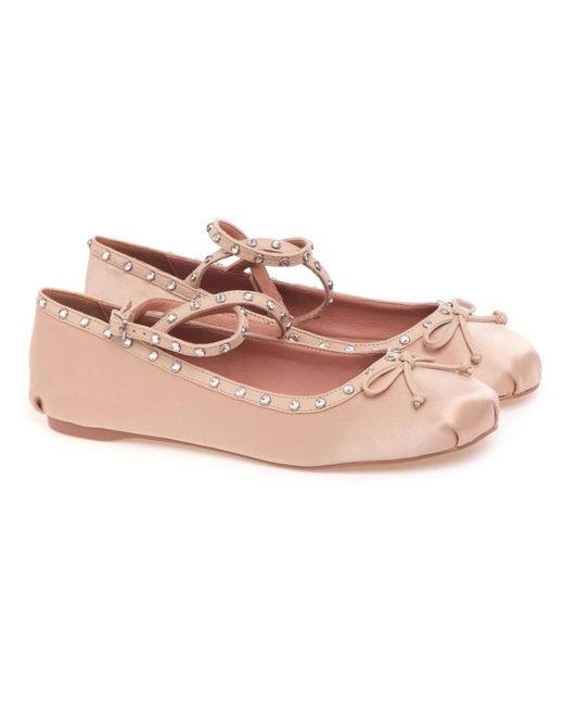 Bibi Lou Pink Ballerina Shoes