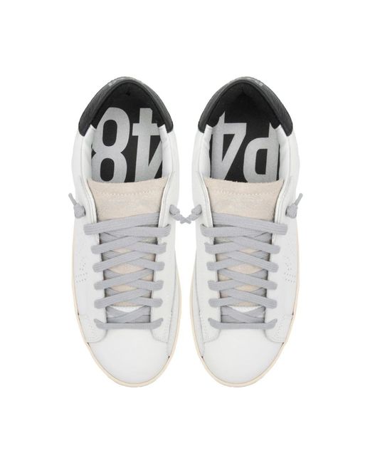 P448 White John Sneaker