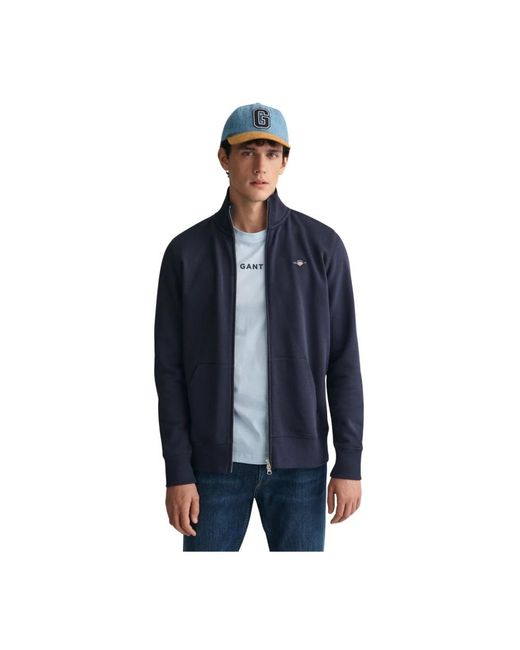 Light Jackets Gant de hombre de color Blue