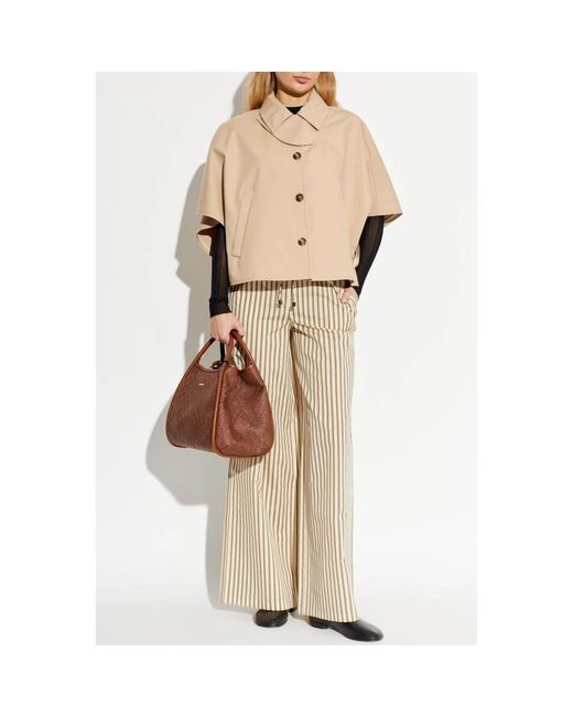 Capes Max Mara en coloris Natural