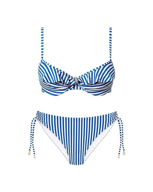 Twinset Blue Bikinis