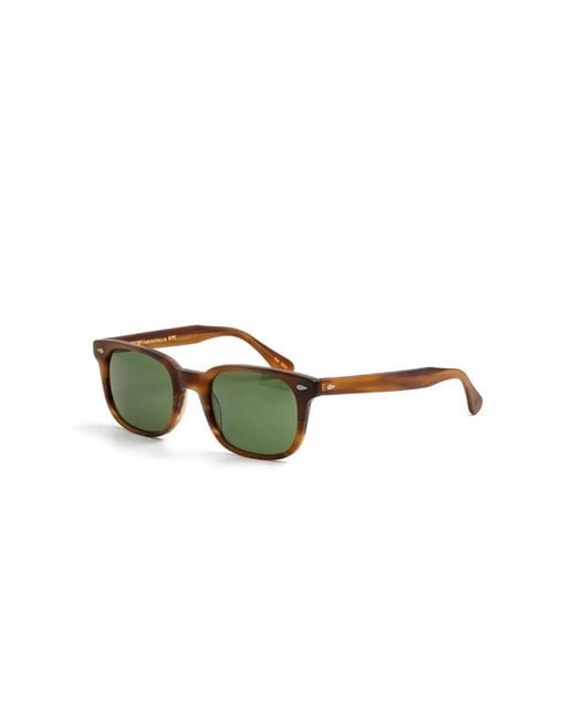 Moscot Green Sunglasses