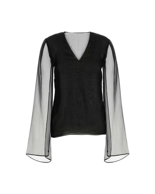Blouses Alberta Ferretti en coloris Black