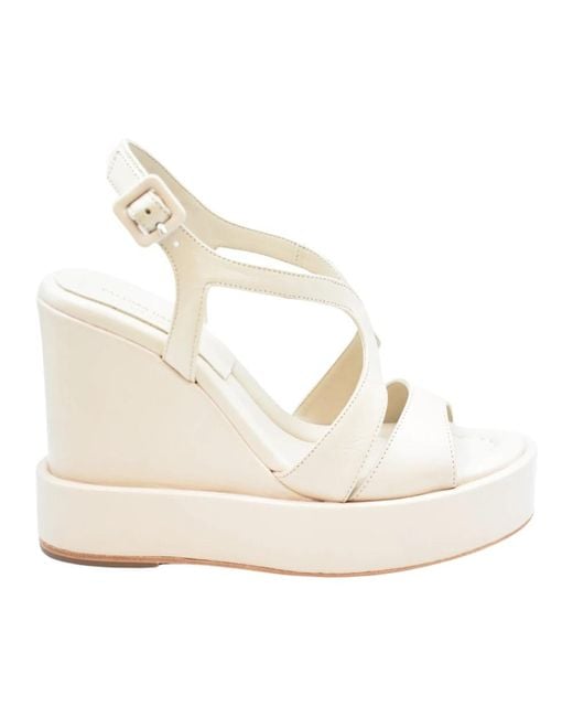 Paloma Barceló Wedges in het White