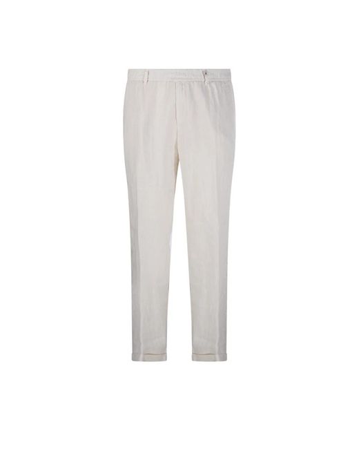 Myths Gray Slim-Fit Trousers for men