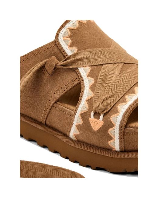 Flat Sandals di Ugg in Brown