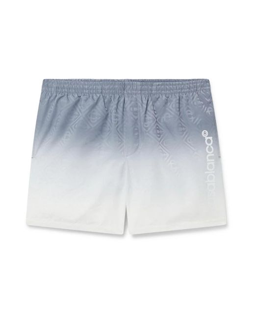 Casablanca Blue Short Shorts for men