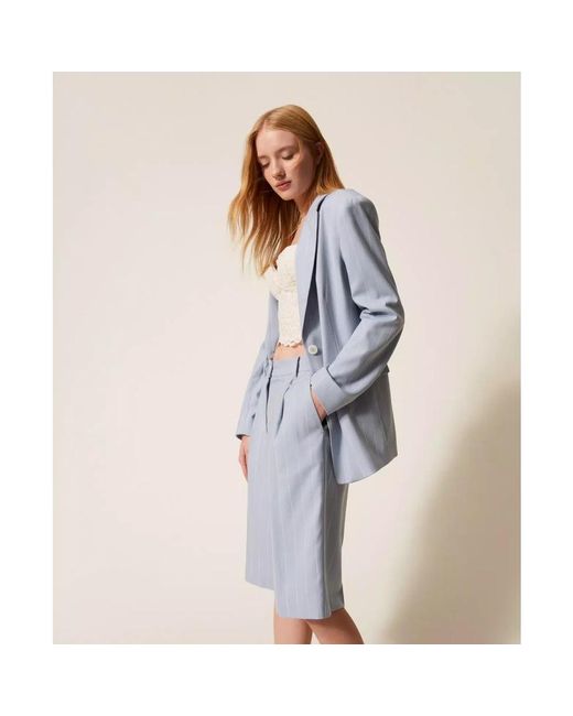 Twinset Blue Bermudas