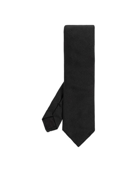 Versace Seidenkrawatte in Black für Herren