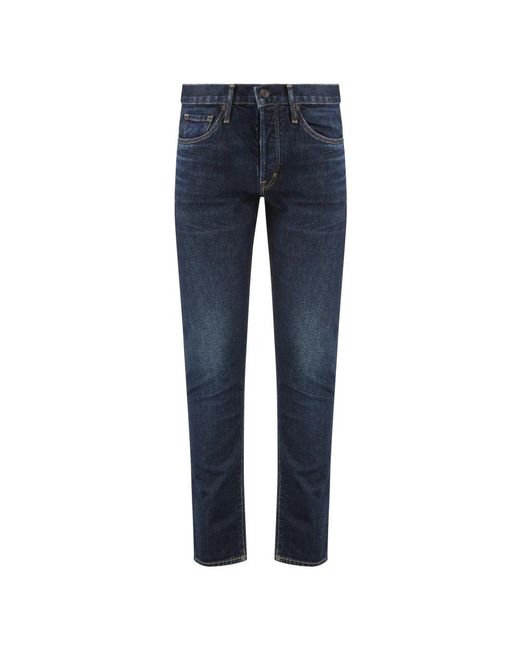 Tom Ford Blue Slim-Fit Jeans for men