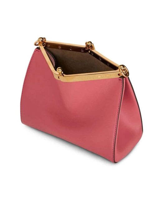 Etro Pink Shoulder Bags
