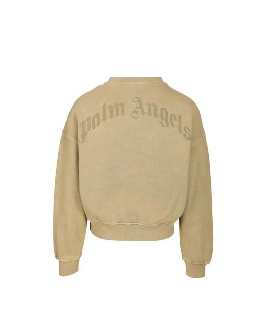 Palm Angels Natural Sweatshirts for men