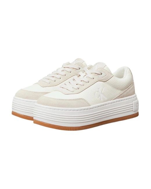 Calvin Klein White Casual sneakers für den täglichen gebrauch