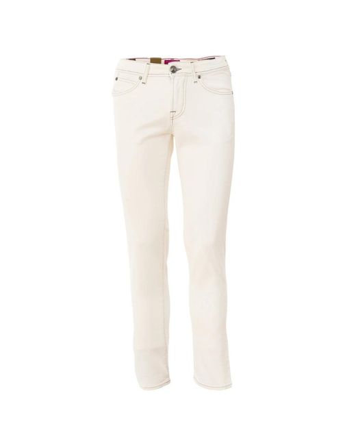 Roy Rogers White Slim-Fit Jeans for men