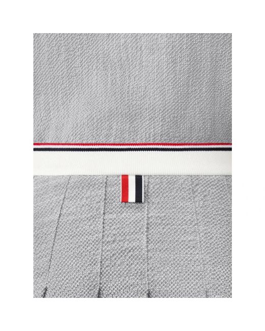 Thom Browne Geplooide Rok in het Gray
