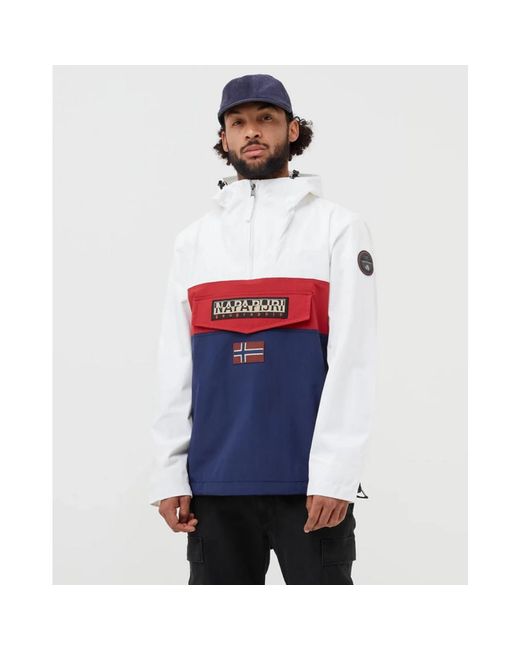 Napapijri Rainforest Jacket in het Blue voor heren