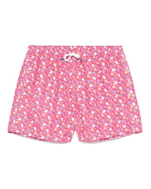 Fedeli Pink Beachwear for men