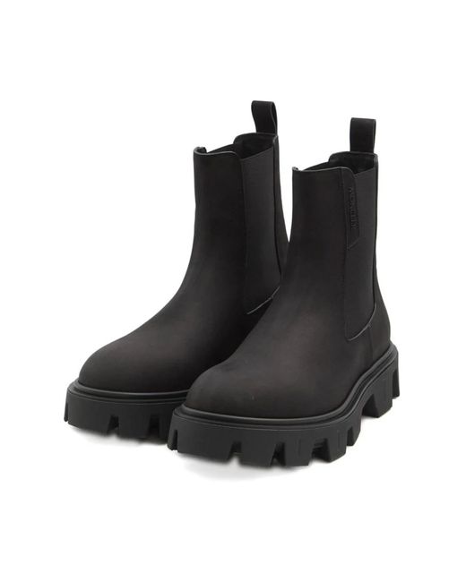 Chelsea Boots di Moncler in Black da Uomo