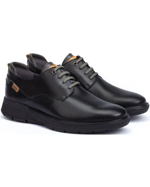 Pikolinos Stylischer Busot Schnürschuh in Black für Herren