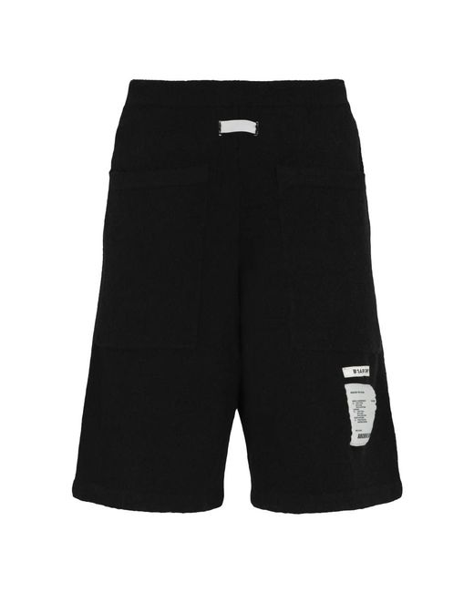 B1ARCHIVE Black Casual Shorts for men