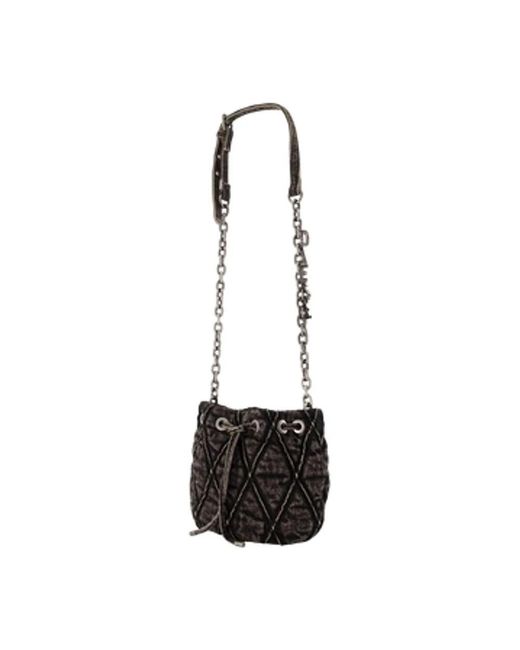 DIESEL Black Bucket Bags