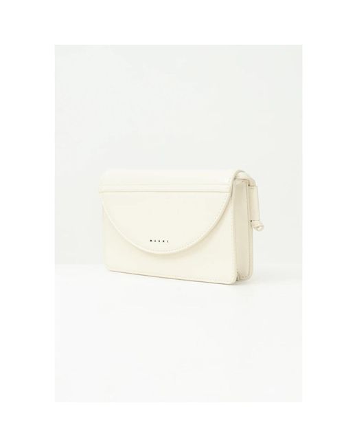 Marni Natural Cross Body Bags