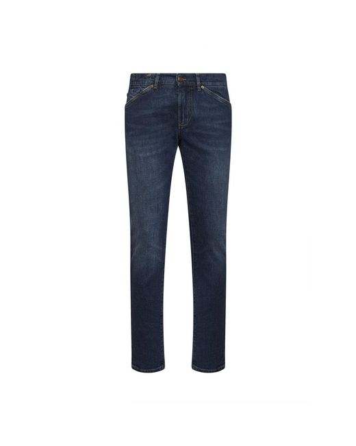Dolce & Gabbana Blue Slim Fit Jeans for men