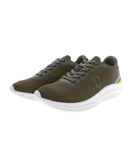 U.S. POLO ASSN. Green Sneakers for men
