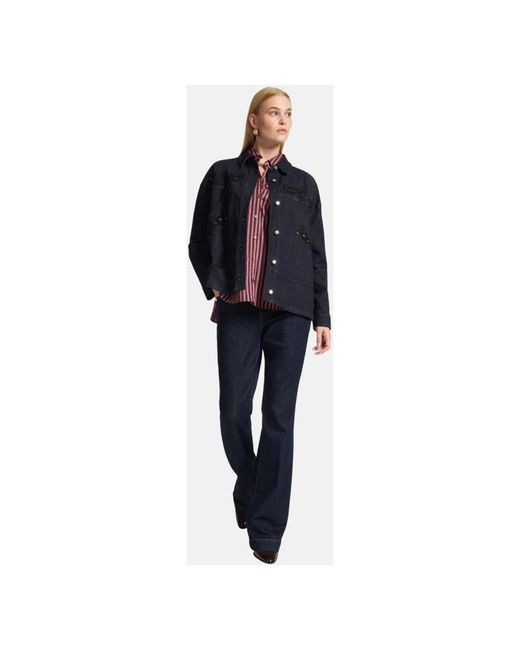 Elena Miro Flared Jeans in het Blue