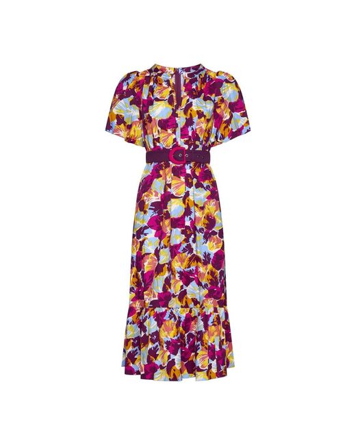 Midi Dresses di Diane von Furstenberg in Red