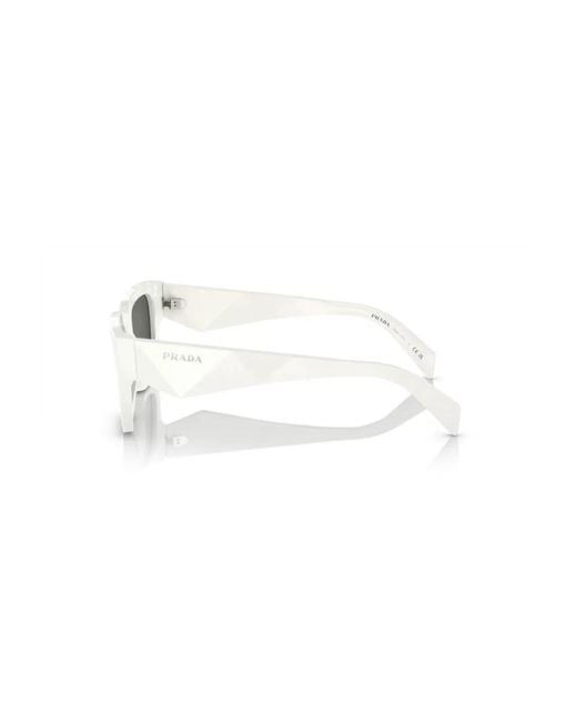 Prada White Sunglasses