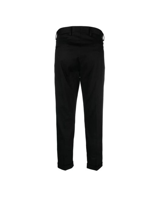 Trousers > slim-fit trousers Low Brand pour homme en coloris Black