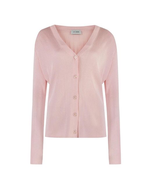 Cardigans St. John de color Pink