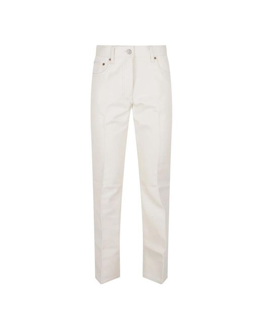 Valentino Garavani White Slim-Fit Jeans